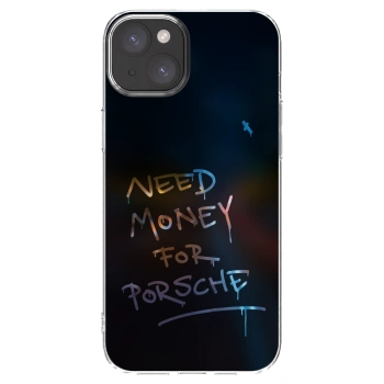 Picasee Apple iPhone 15 Plus Hülle - Transparentes Silikon - Neon Nights