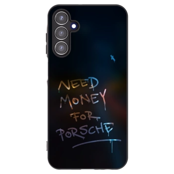 Picasee Samsung Galaxy A15 A155F 4G Hülle - Schwarzes Silikon - Neon Nights