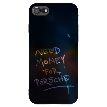 Picasee Apple iPhone 7 Hülle - Transparentes Silikon - Neon Nights