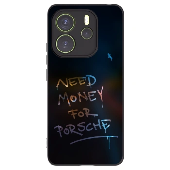 Picasee Xiaomi Redmi Note 14 4G Hülle - Schwarzes Silikon - Neon Nights