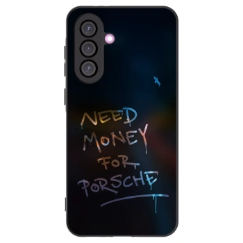 Picasee Samsung Galaxy A56 5G A566B Hülle - Schwarzes Silikon - Neon Nights