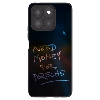 Picasee Honor X8c Hülle - Schwarzes Silikon - Neon Nights