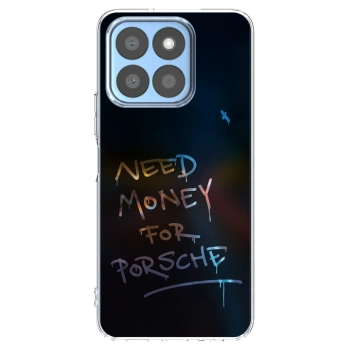Picasee Honor X8c Hülle - Transparentes Silikon - Neon Nights