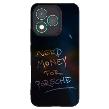 Picasee Honor 400 Lite 5G Hülle - Schwarzes Silikon - Neon Nights