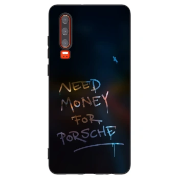 Picasee Huawei P30 Hülle - Schwarzes Silikon - Neon Nights
