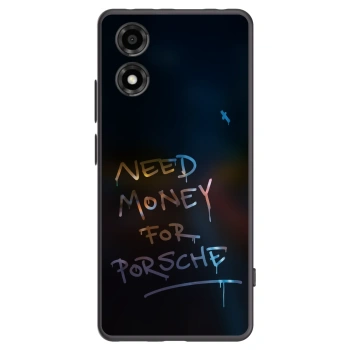 Picasee Motorola Moto E14 Hülle - Schwarzes Silikon - Neon Nights