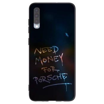 Picasee Samsung Galaxy A70 A705F Hülle - Schwarzes Silikon - Neon Nights