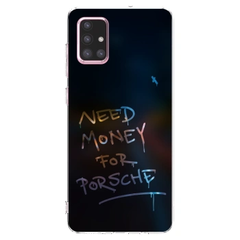 Picasee Samsung Galaxy A71 A715F Hülle - Transparentes Silikon - Neon Nights