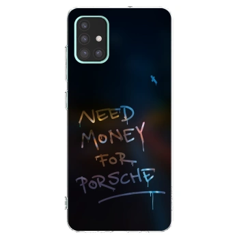 Picasee Samsung Galaxy A51 A515F Hülle - Transparentes Silikon - Neon Nights