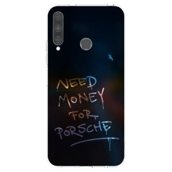 Picasee Huawei P40 Lite E Hülle - Transparentes Silikon - Neon Nights