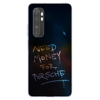 Picasee Xiaomi Mi Note 10 Lite Hülle - Transparentes Silikon - Neon Nights