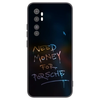 Picasee Xiaomi Mi Note 10 Lite Hülle - Schwarzes Silikon - Neon Nights