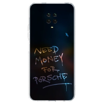 Picasee Xiaomi Redmi Note 9S Hülle - Transparentes Silikon - Neon Nights
