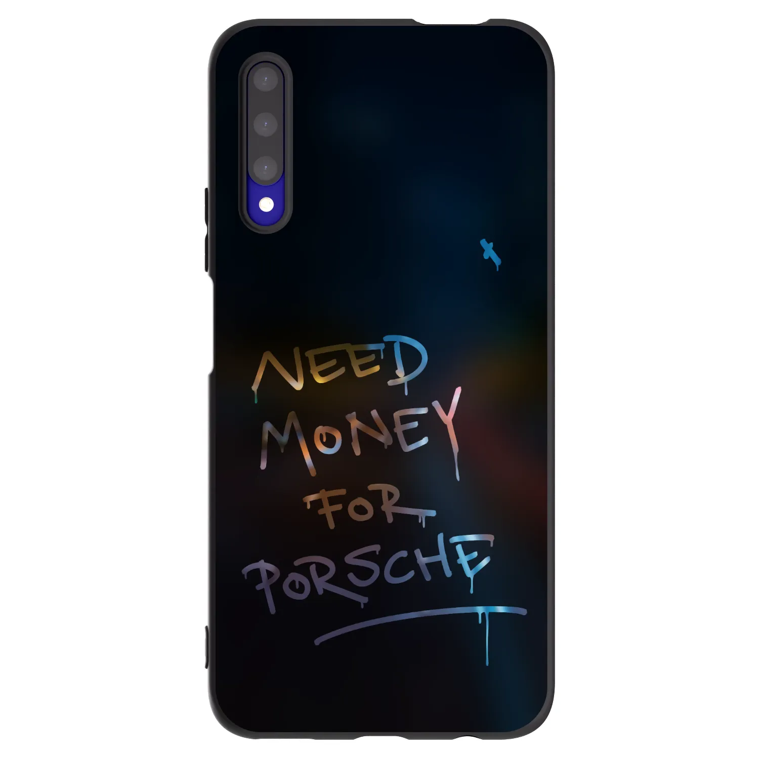 Picasee Honor 9X Pro Hülle - Schwarzes Silikon - Neon Nights