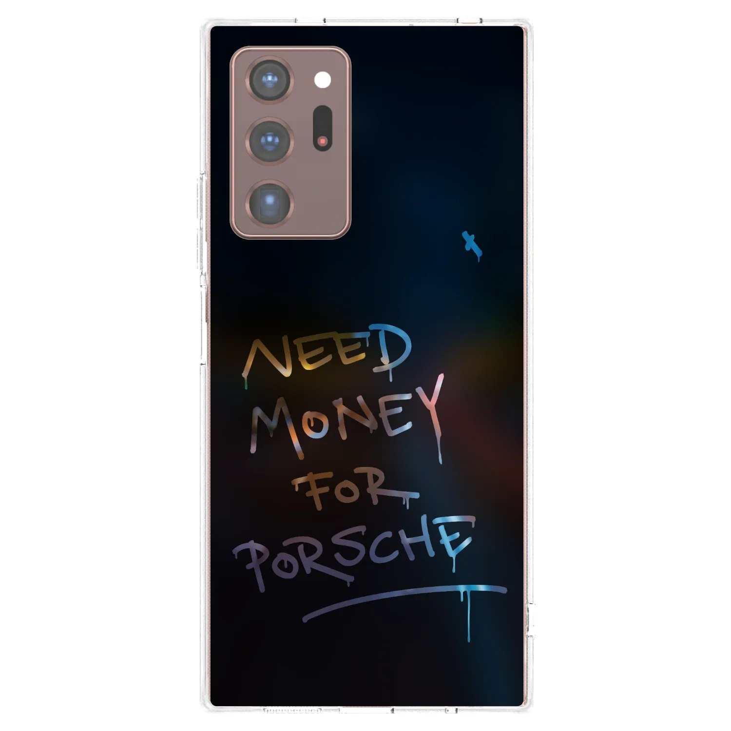 Picasee Samsung Galaxy Note 20 Ultra Hülle - Transparentes Silikon - Neon Nights