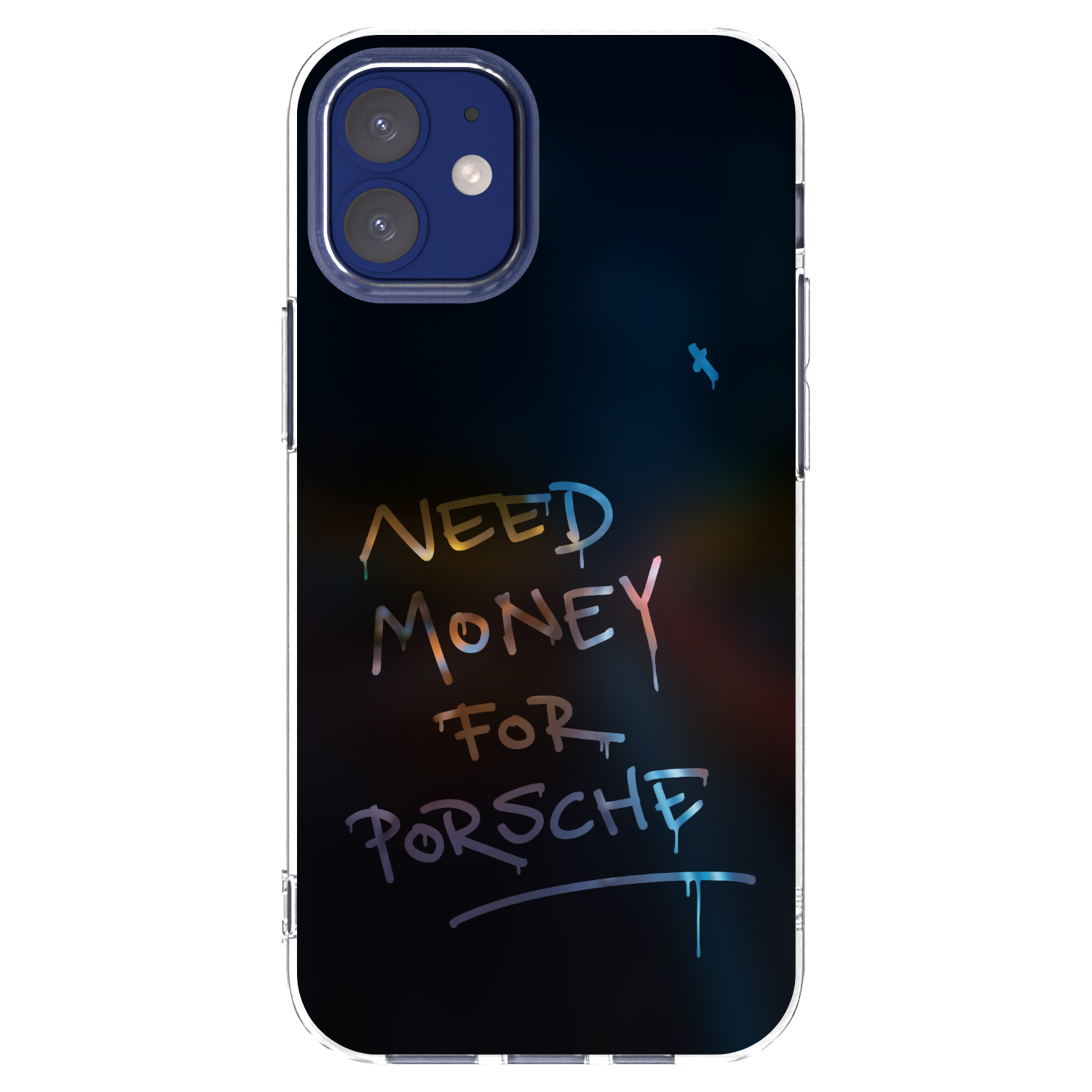 Picasee Apple iPhone 12 mini Hülle - Transparentes Silikon - Neon Nights