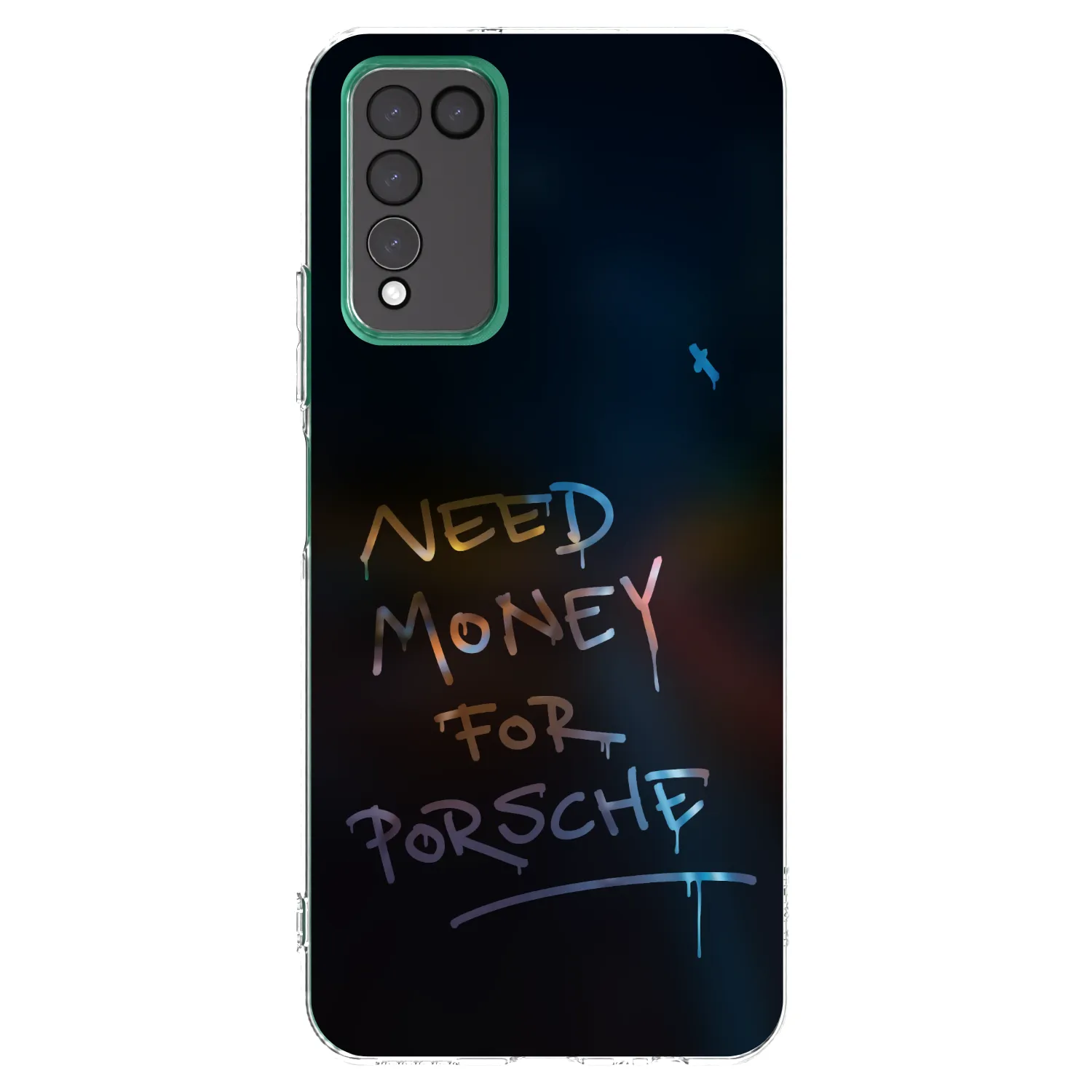 Picasee Honor 10X Lite Hülle - Transparentes Silikon - Neon Nights