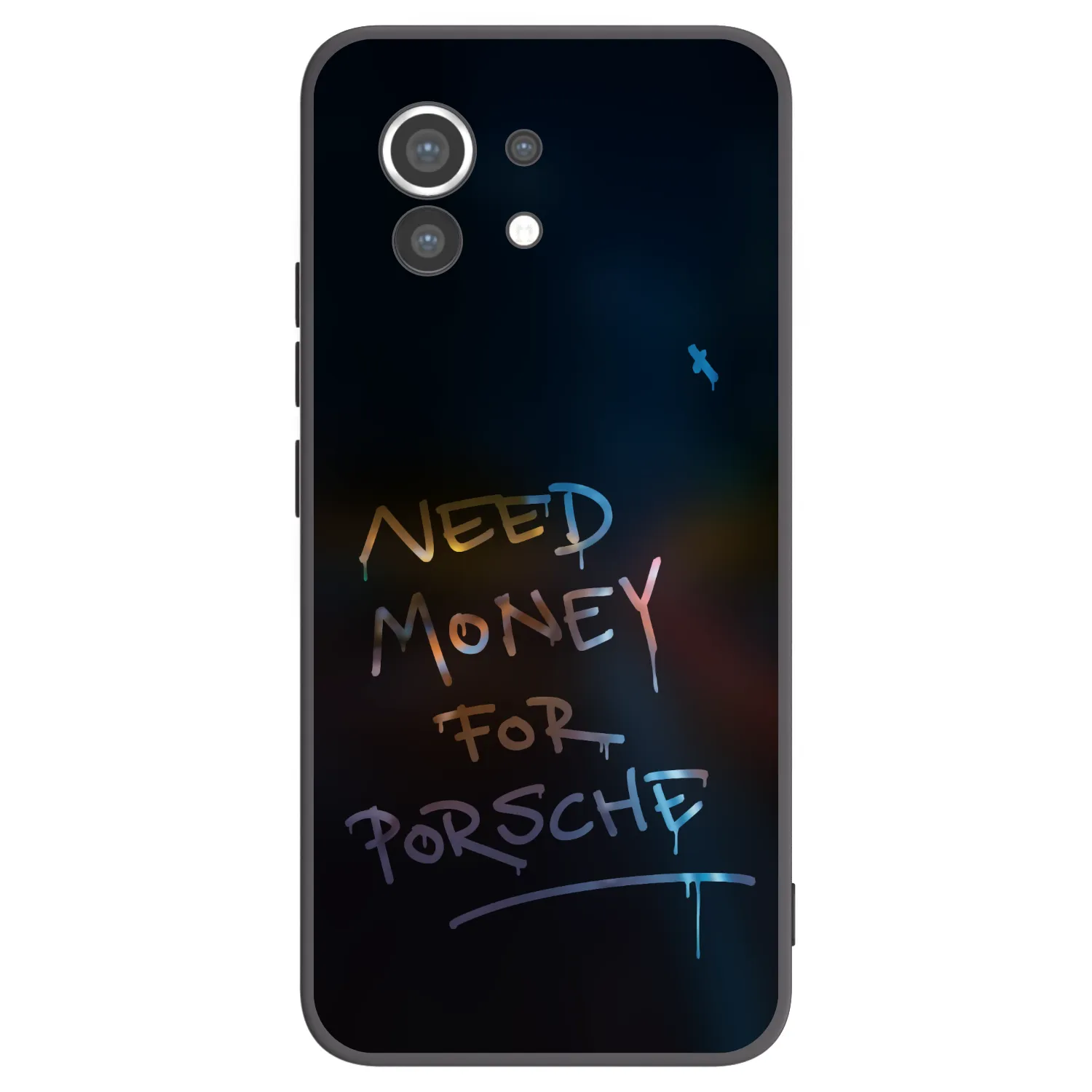 Picasee Xiaomi Mi 11 Hülle - Schwarzes Silikon - Neon Nights