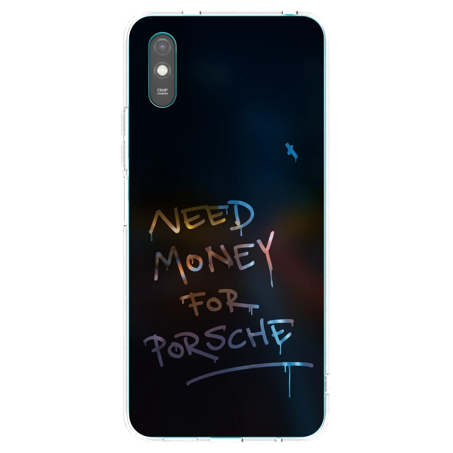 Picasee Xiaomi Redmi 9AT Hülle - Transparentes Silikon - Neon Nights