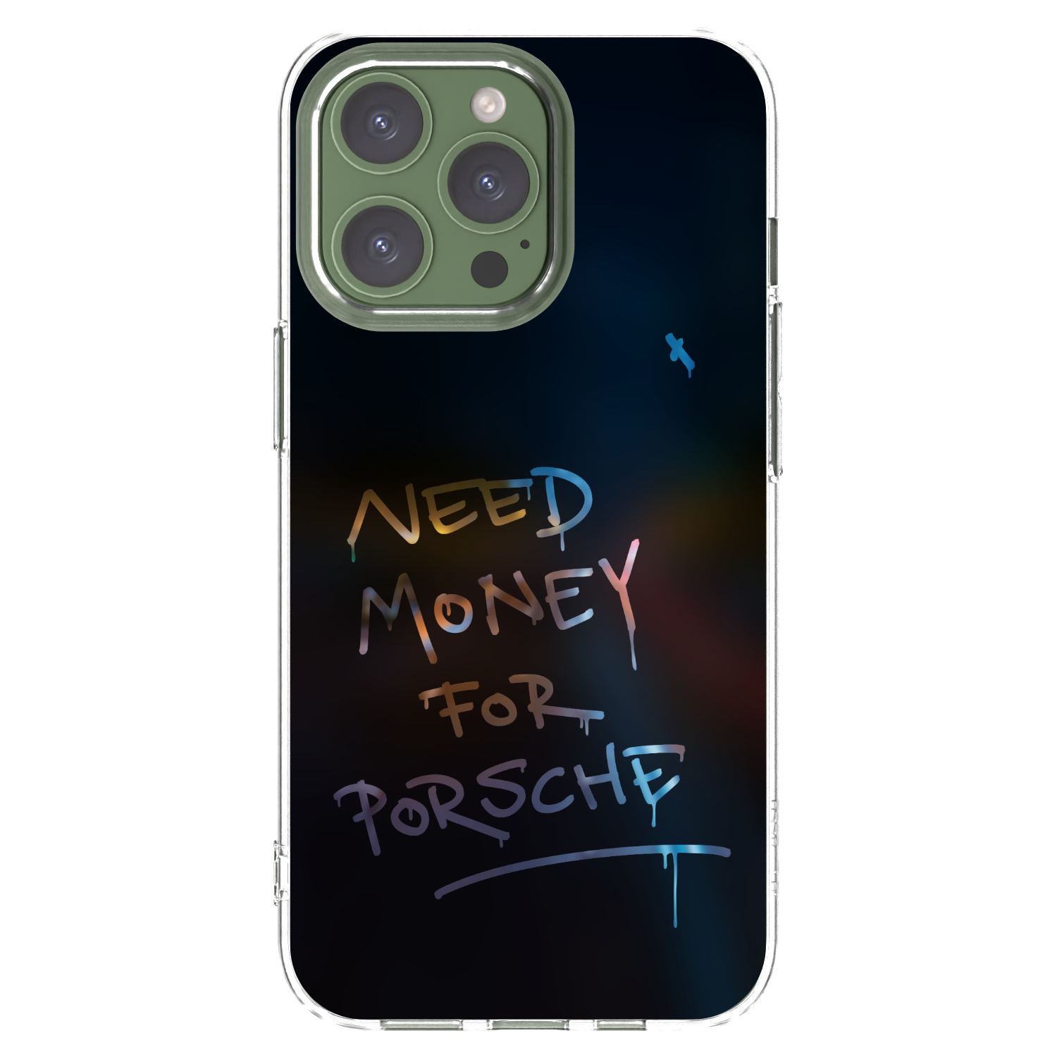 Picasee Apple iPhone 13 Pro Hülle - Transparentes Silikon - Neon Nights