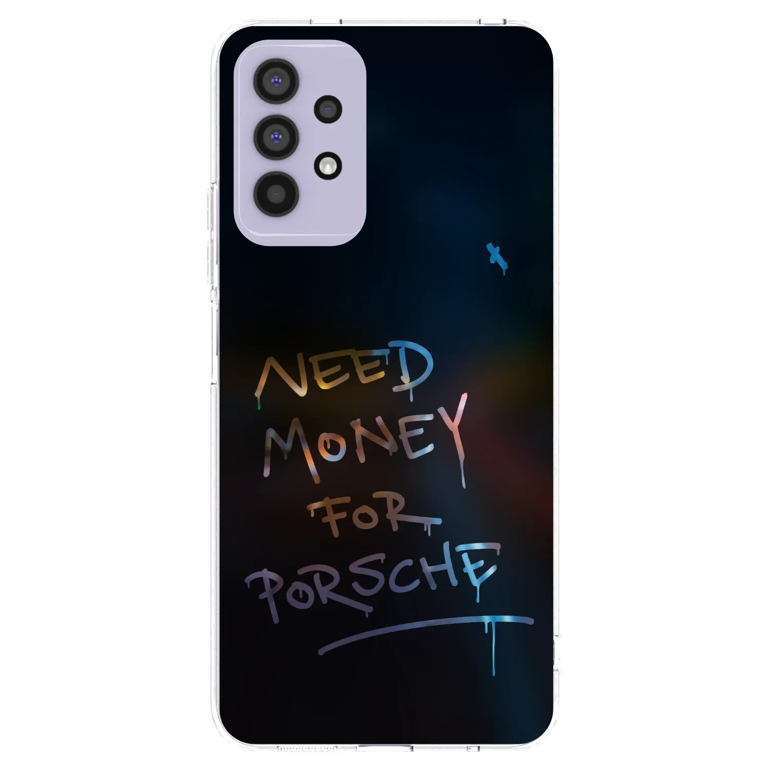Picasee Samsung Galaxy A32 4G SM-A325F Hülle - Transparentes Silikon - Neon Nights