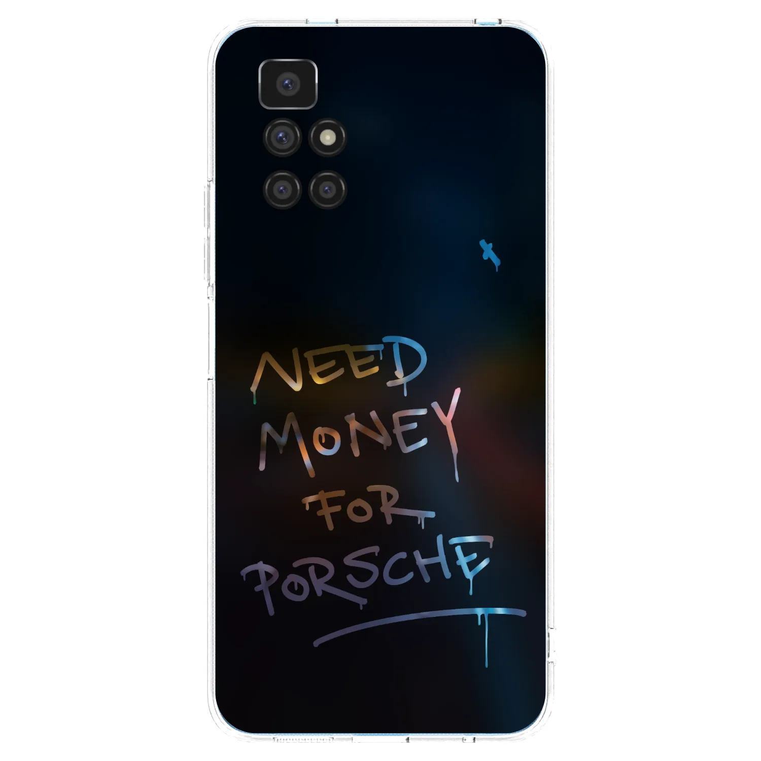 Picasee Xiaomi Redmi 10 Hülle - Transparentes Silikon - Neon Nights