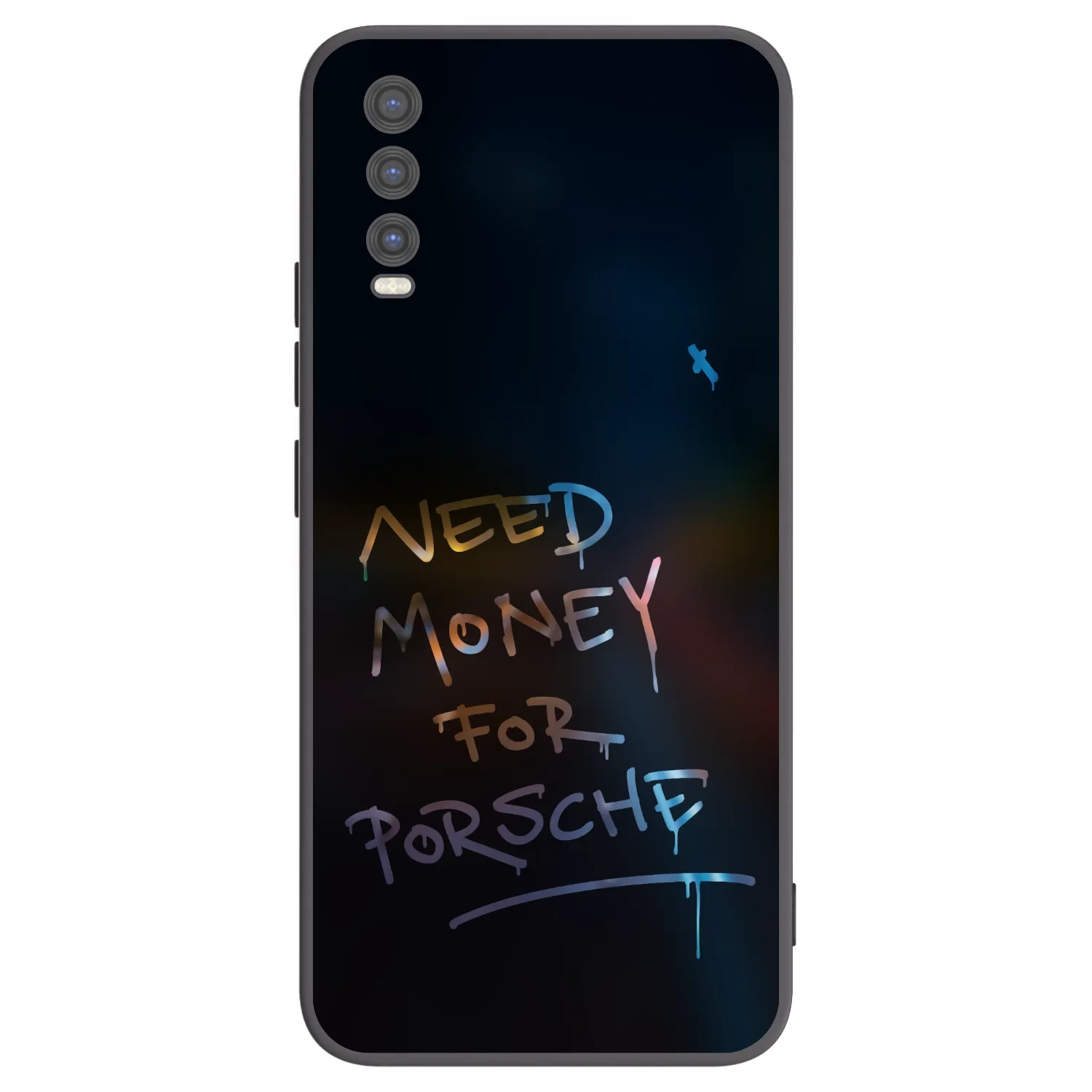 Picasee Vivo Y20s Hülle - Schwarzes Silikon - Neon Nights