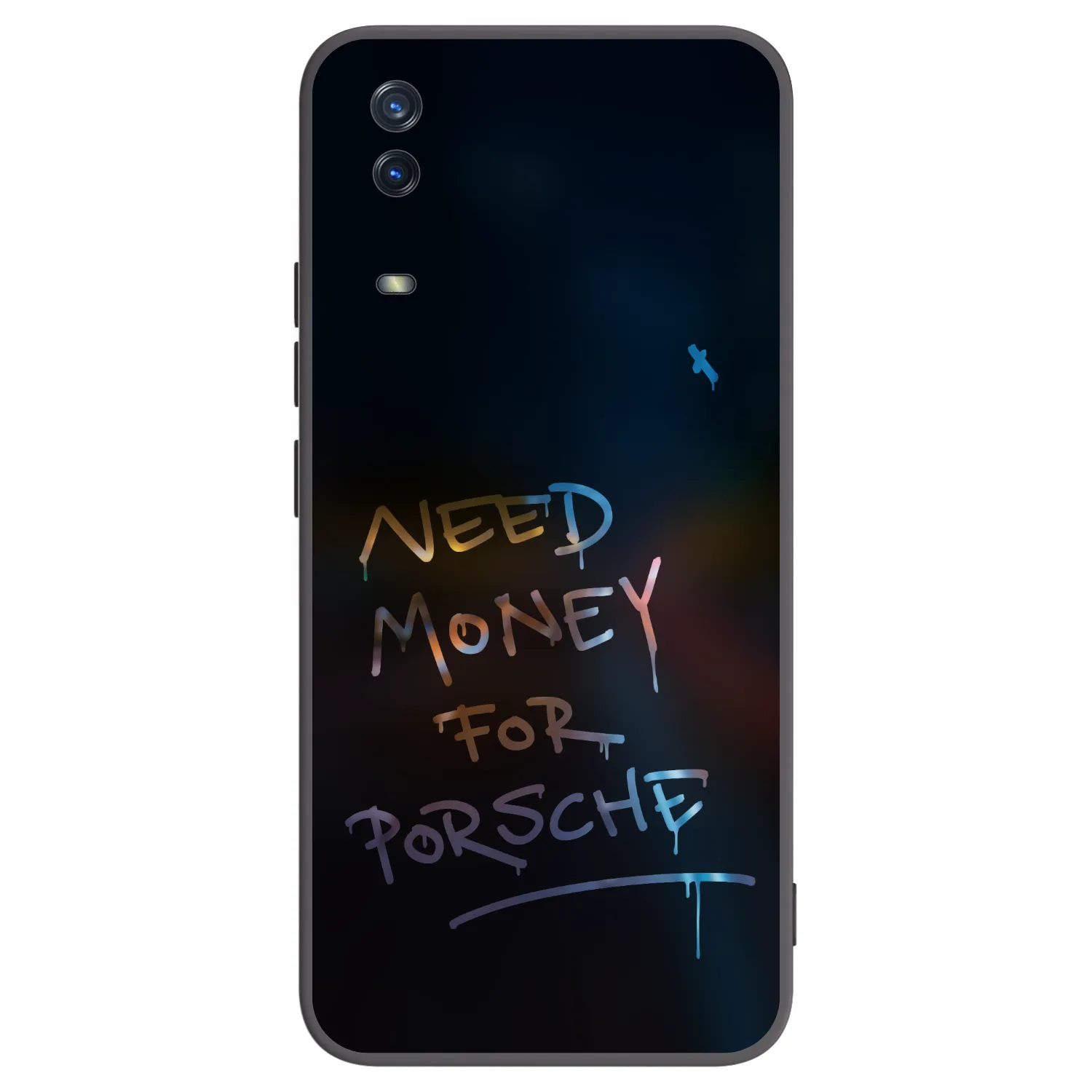 Picasee Vivo Y11s Hülle - Schwarzes Silikon - Neon Nights