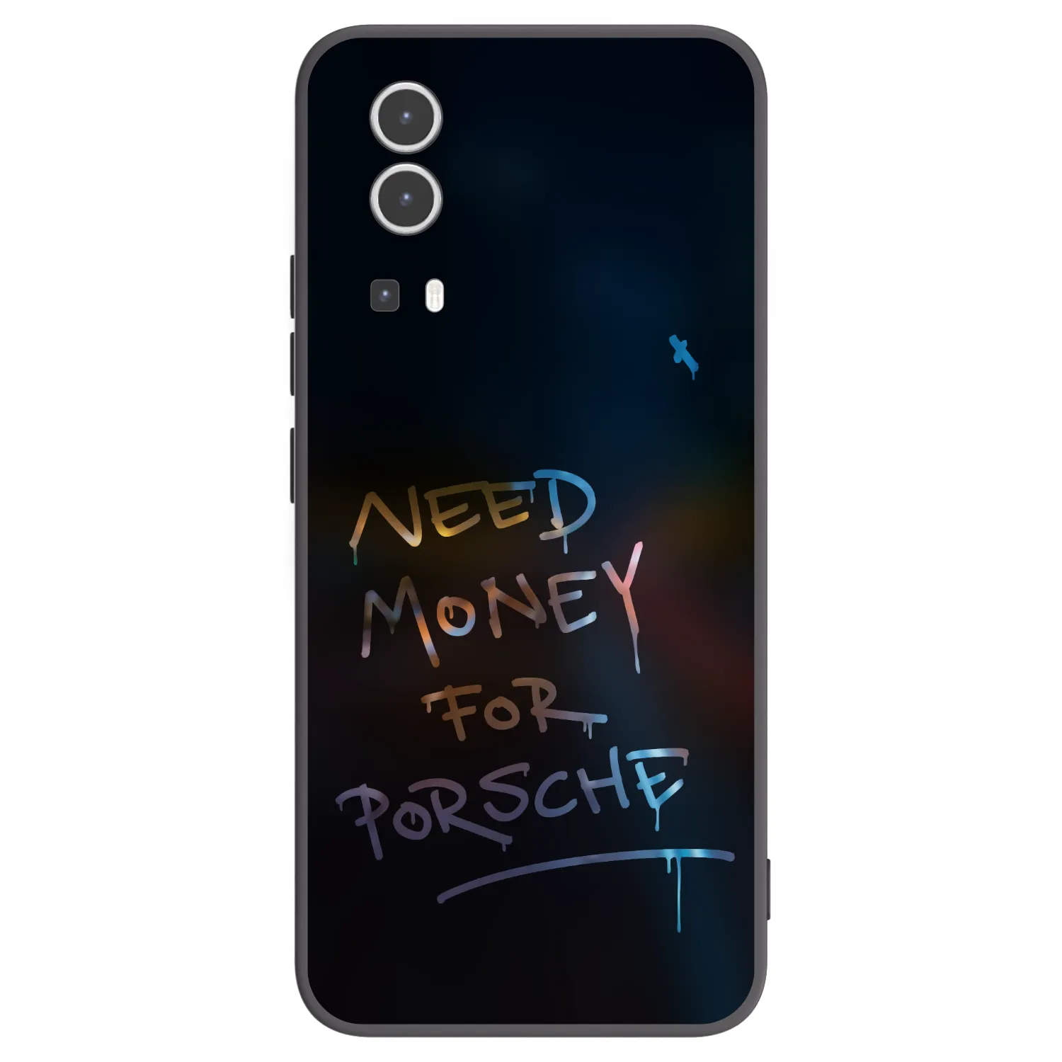 Picasee Vivo Y72 5G Hülle - Schwarzes Silikon - Neon Nights