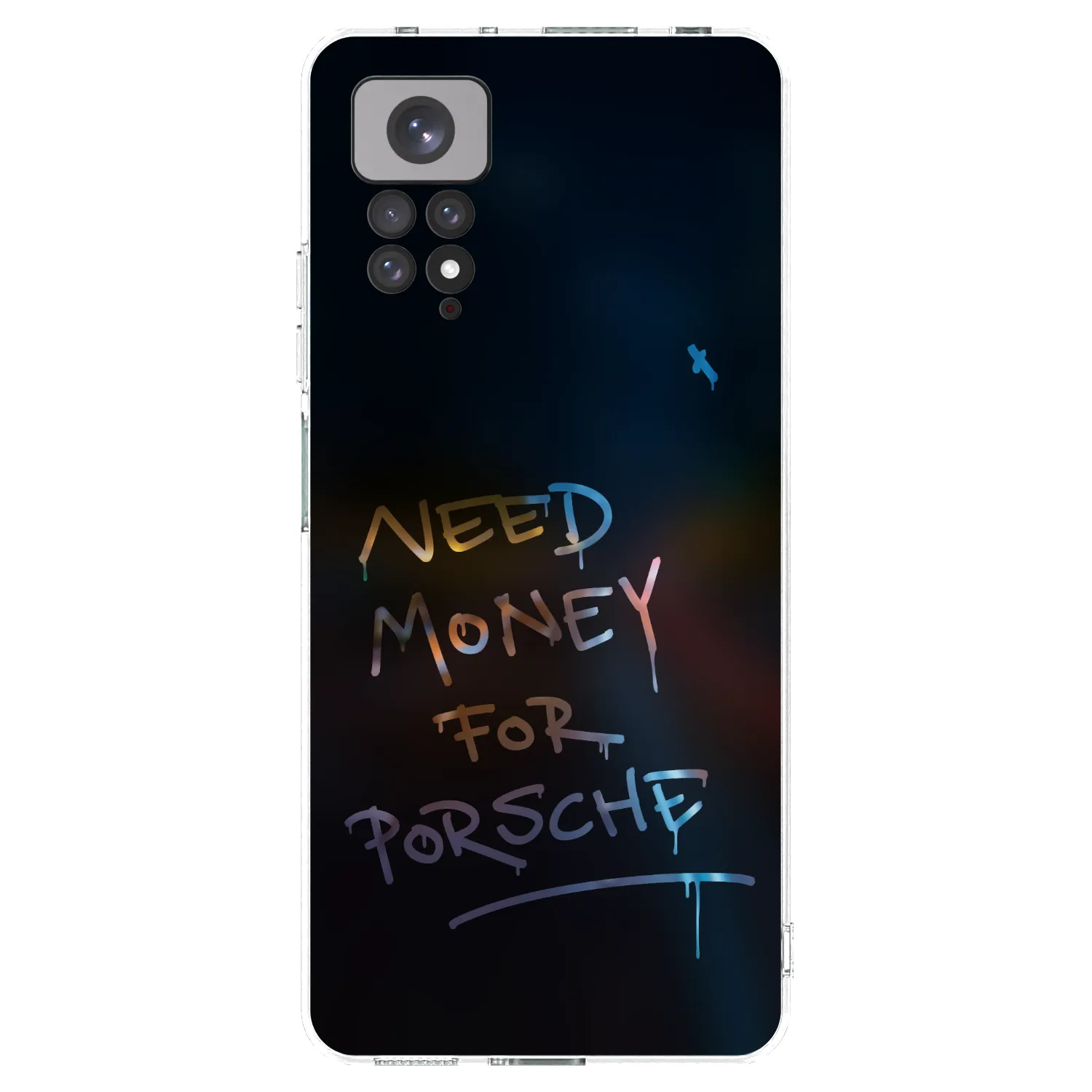 Picasee Xiaomi Redmi Note 11S 4G Hülle - Transparentes Silikon - Neon Nights