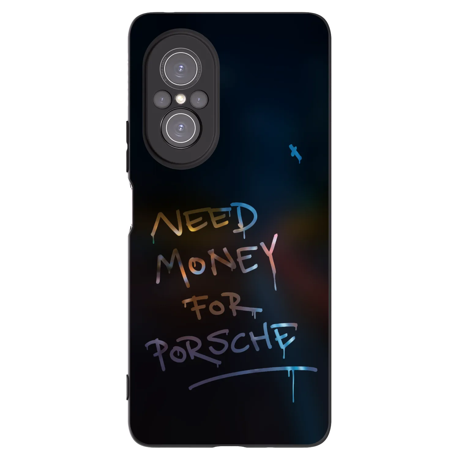 Picasee Huawei Nova 9 SE Hülle - Schwarzes Silikon - Neon Nights