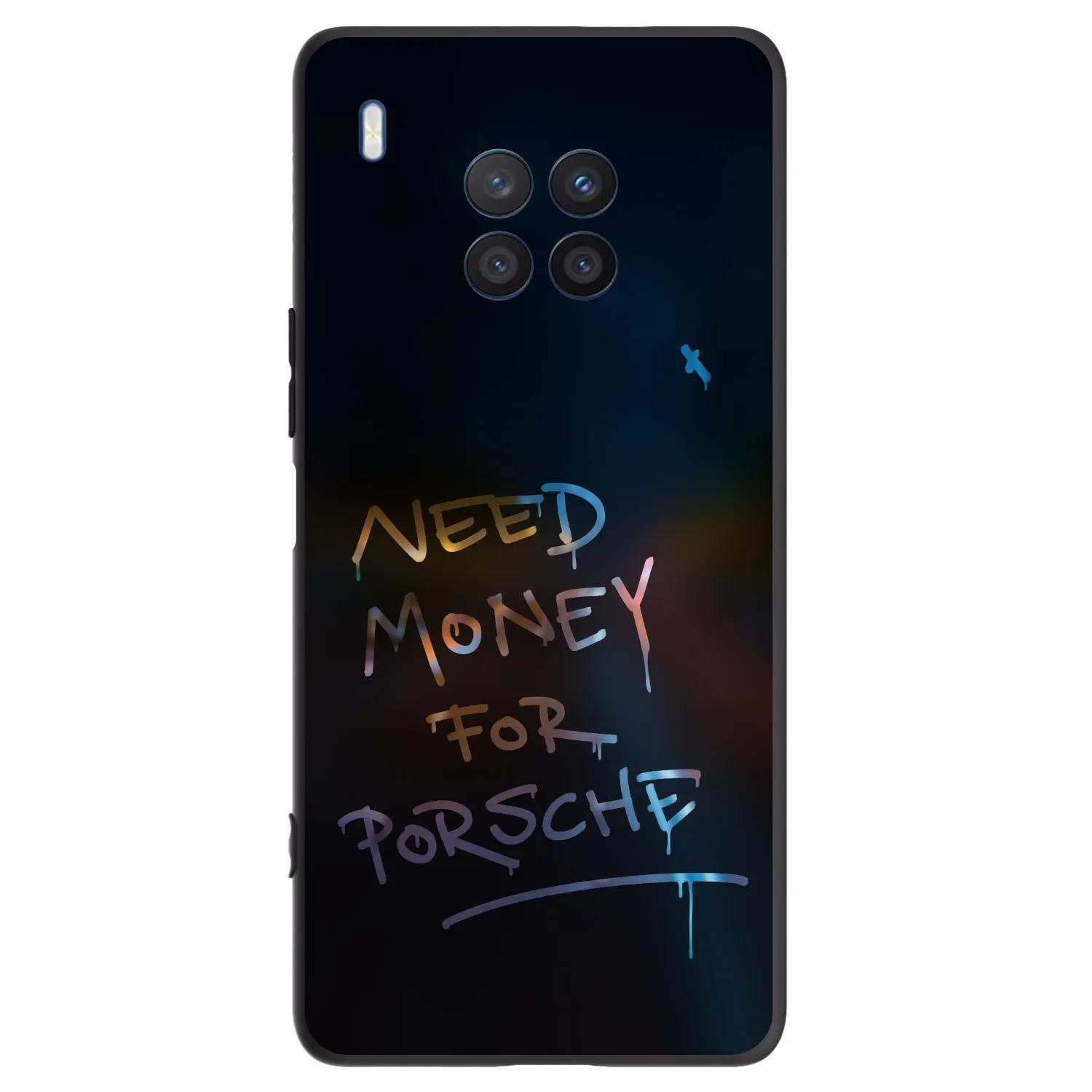 Picasee Honor 50 Lite Hülle - Schwarzes Silikon - Neon Nights