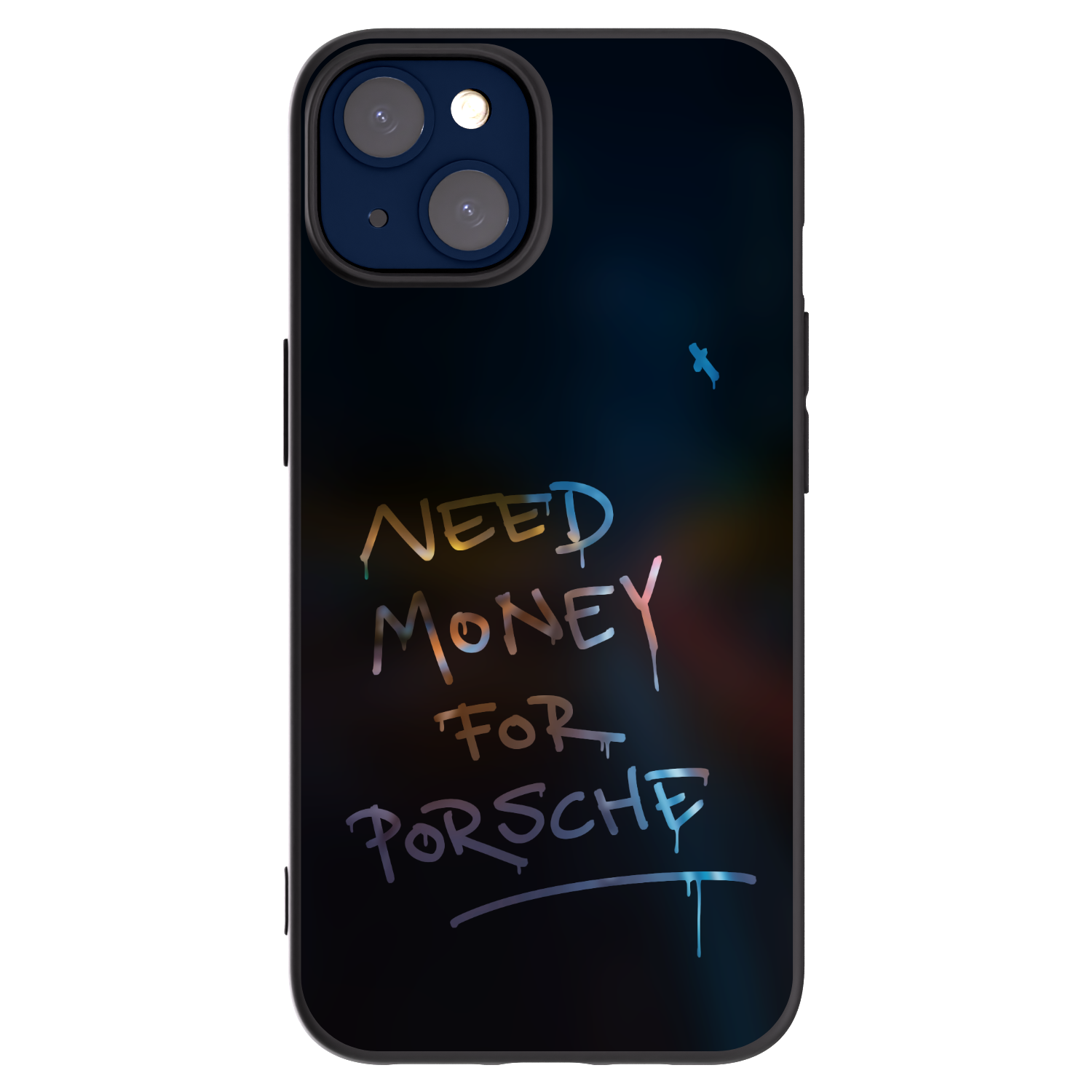 Picasee Apple iPhone 14 Hülle - Schwarzes Silikon - Neon Nights
