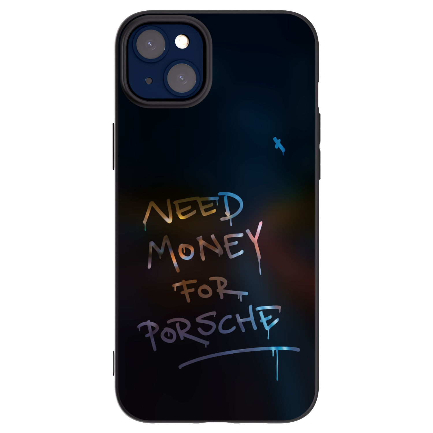 Picasee Apple iPhone 14 Plus Hülle - Schwarzes Silikon - Neon Nights