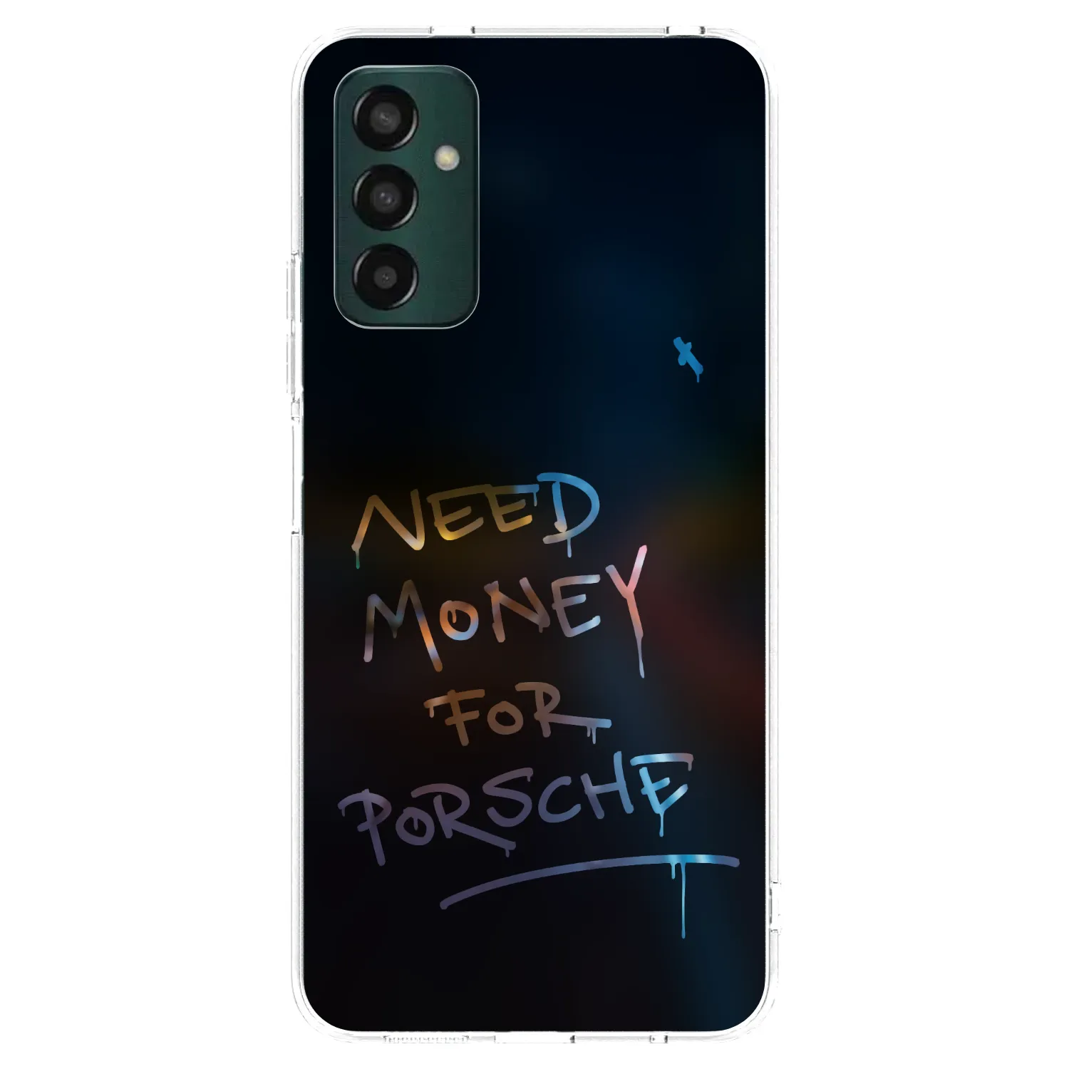 Picasee Samsung Galaxy M13 M135F Hülle - Transparentes Silikon - Neon Nights
