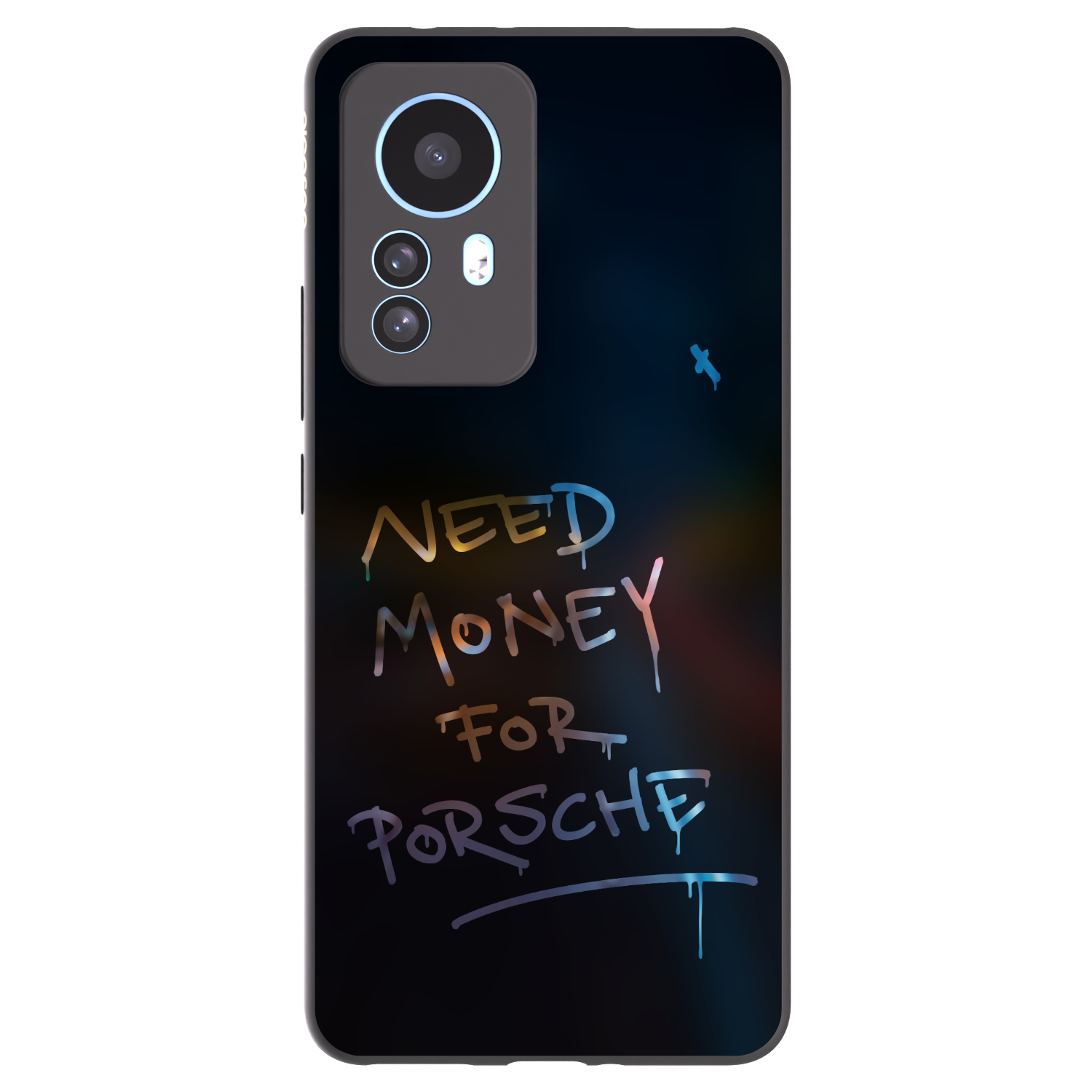 Picasee Xiaomi 12T Pro Hülle - Schwarzes Silikon - Neon Nights