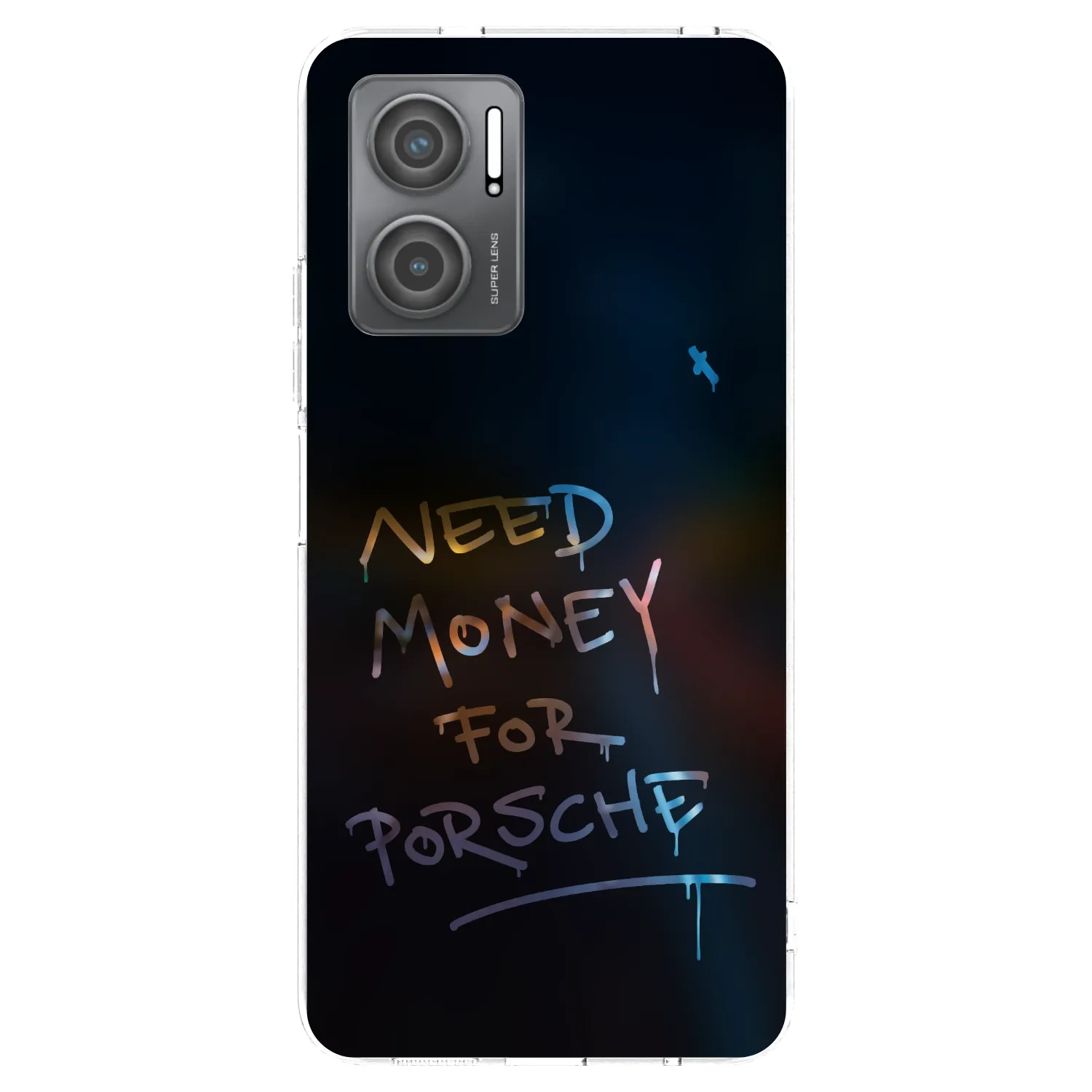 Picasee Xiaomi Redmi 10 5G Hülle - Transparentes Silikon - Neon Nights