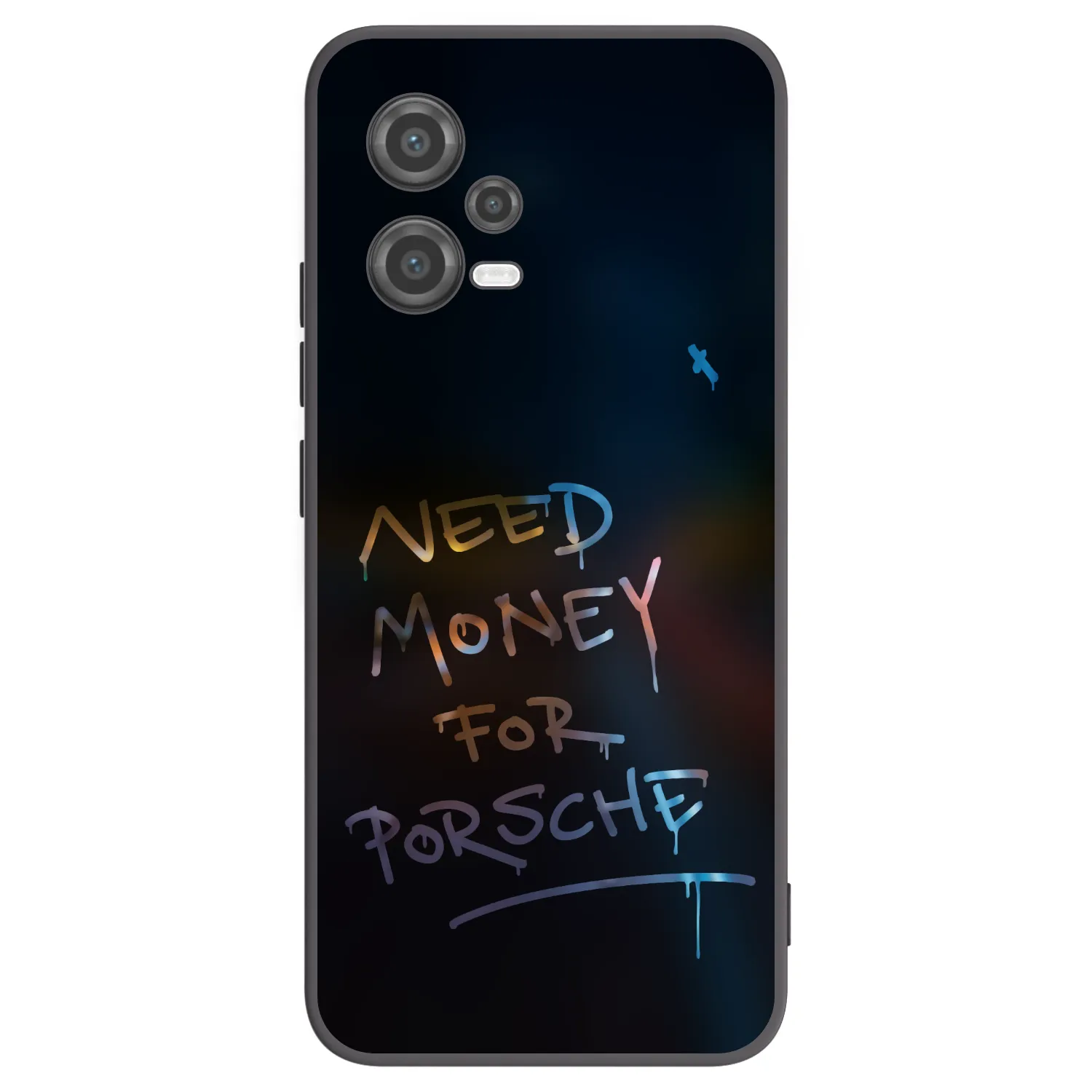 Picasee Xiaomi Poco X5 Hülle - Schwarzes Silikon - Neon Nights