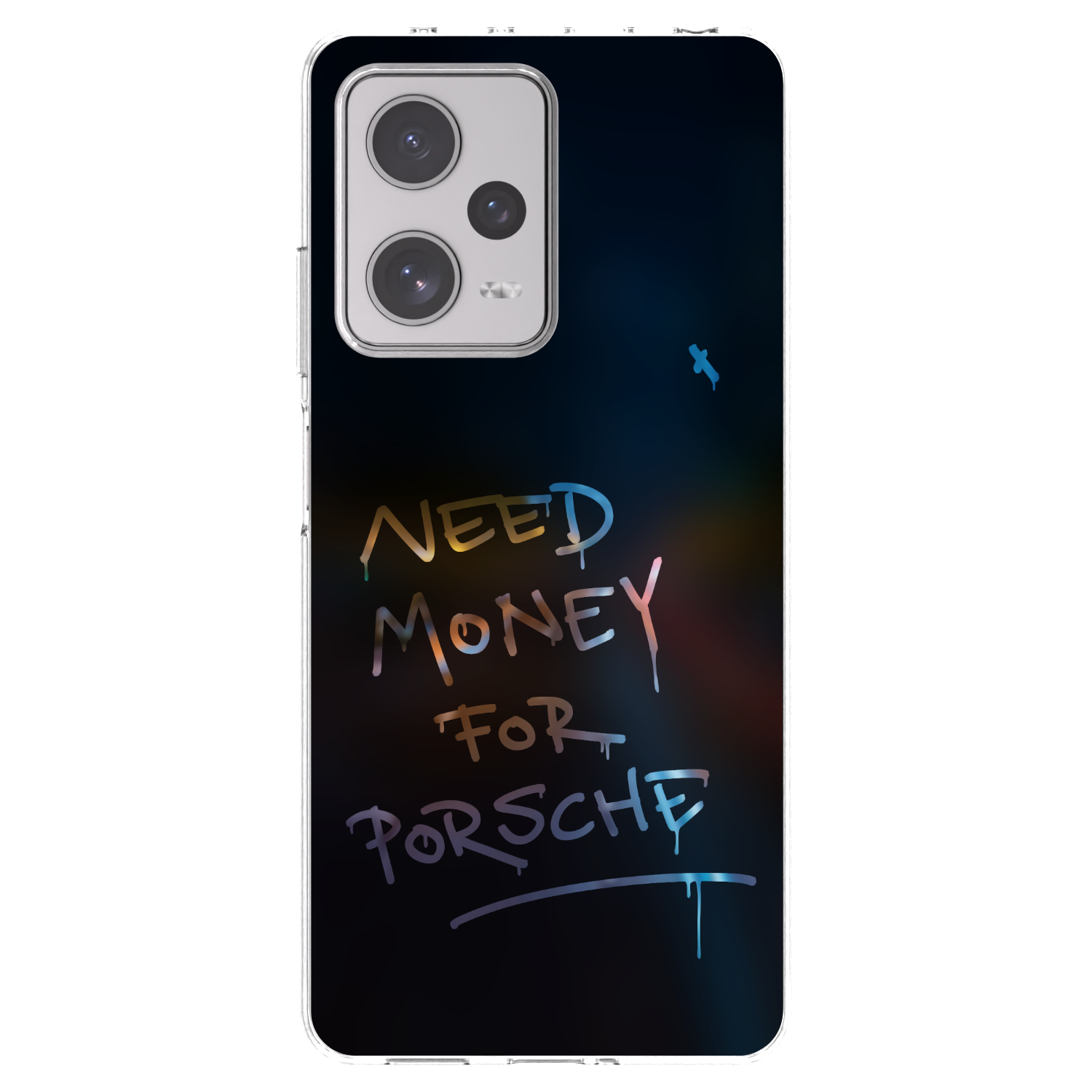 Picasee Xiaomi Redmi Note 12 Pro+ 5G Hülle - Transparentes Silikon - Neon Nights