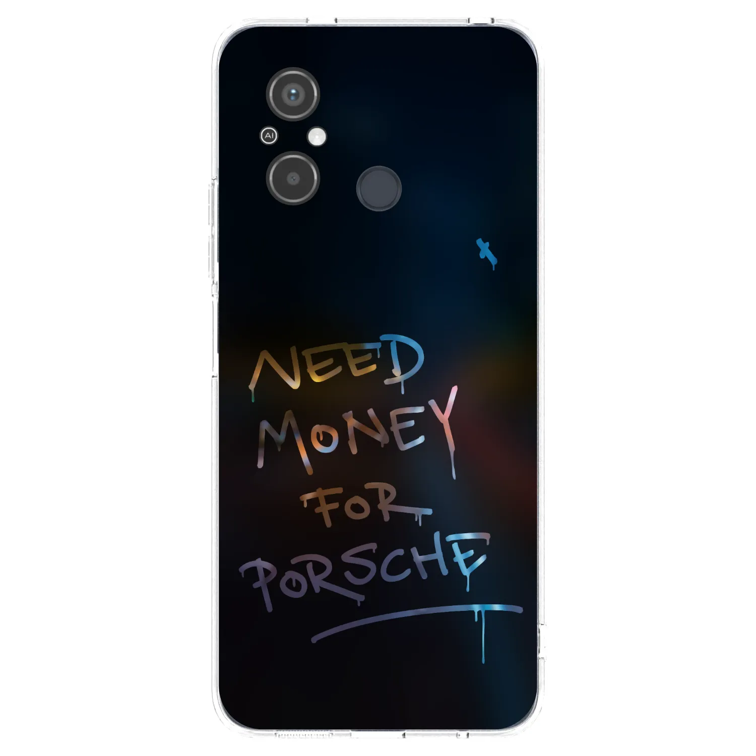 Picasee Xiaomi Redmi 12C Hülle - Transparentes Silikon - Neon Nights