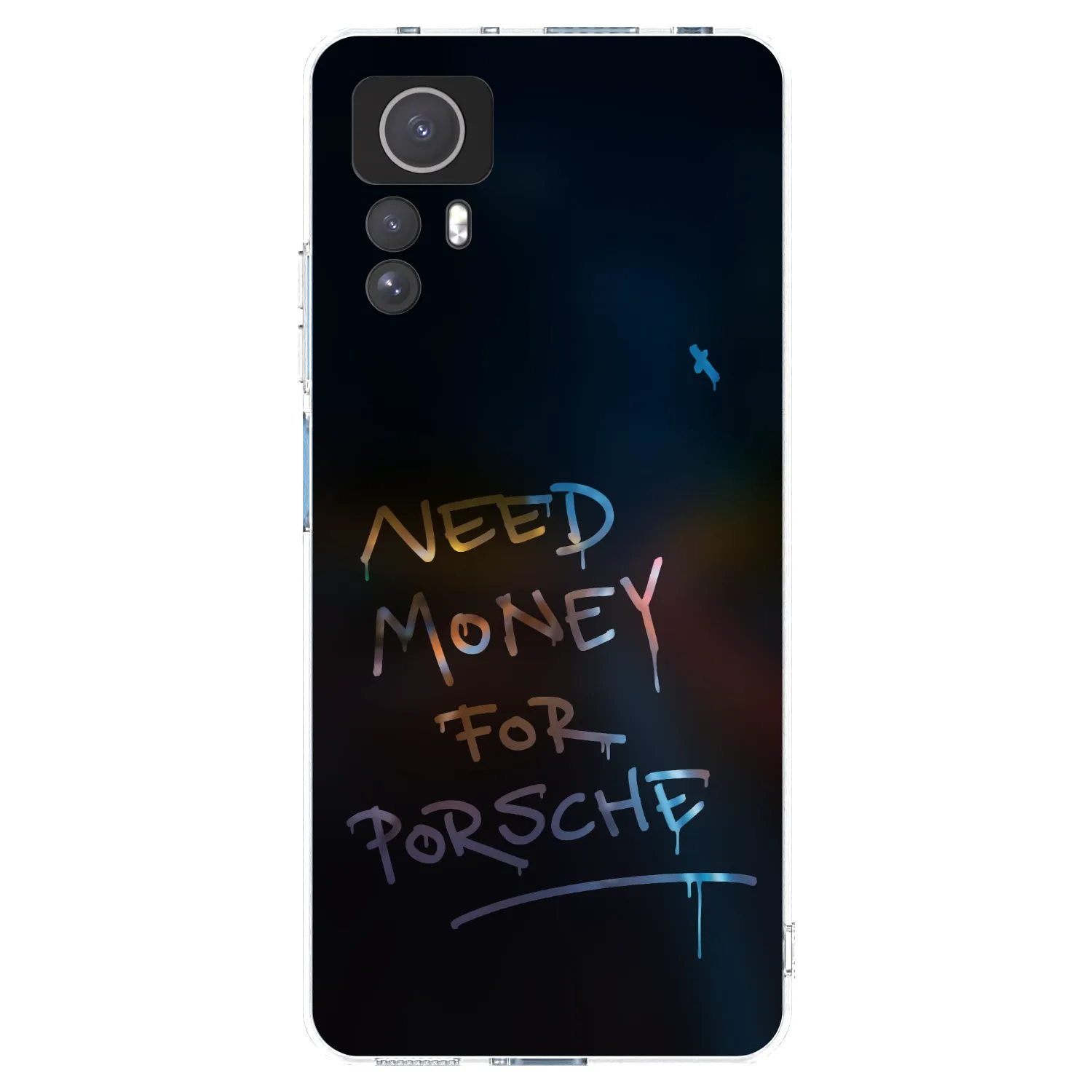 Picasee Xiaomi Redmi Note 12S Hülle - Transparentes Silikon - Neon Nights