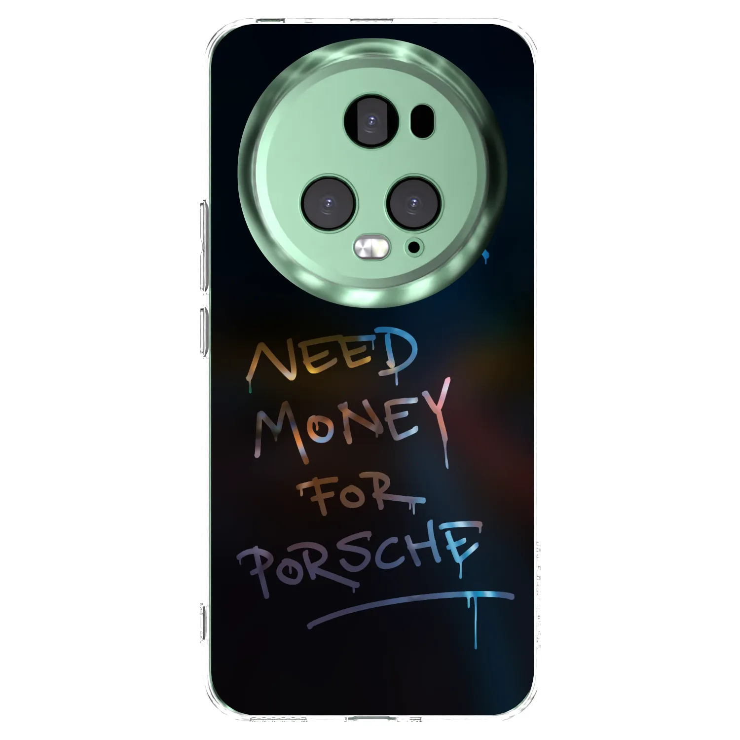 Picasee Honor Magic5 Pro Hülle - Transparentes Silikon - Neon Nights