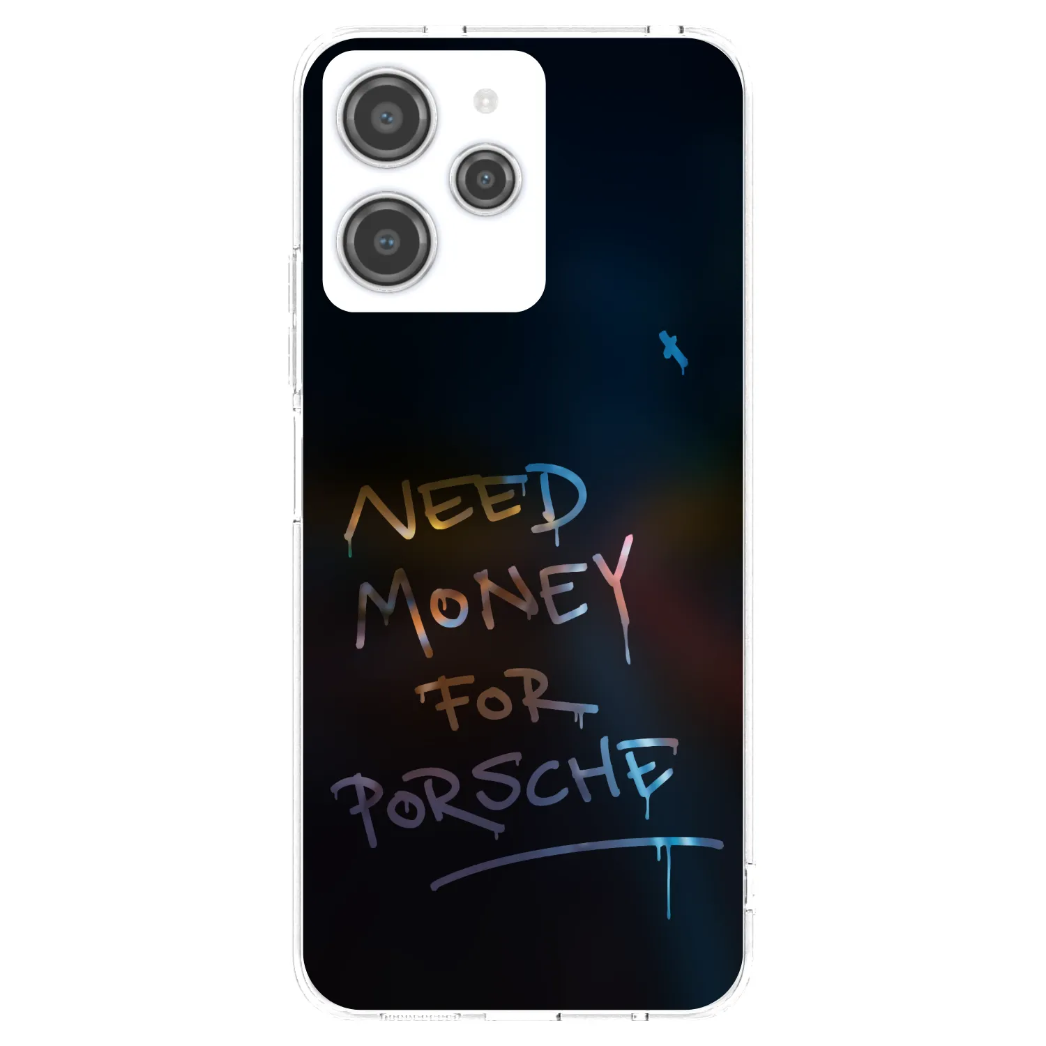 Picasee Xiaomi Redmi 12 4G Hülle - Transparentes Silikon - Neon Nights