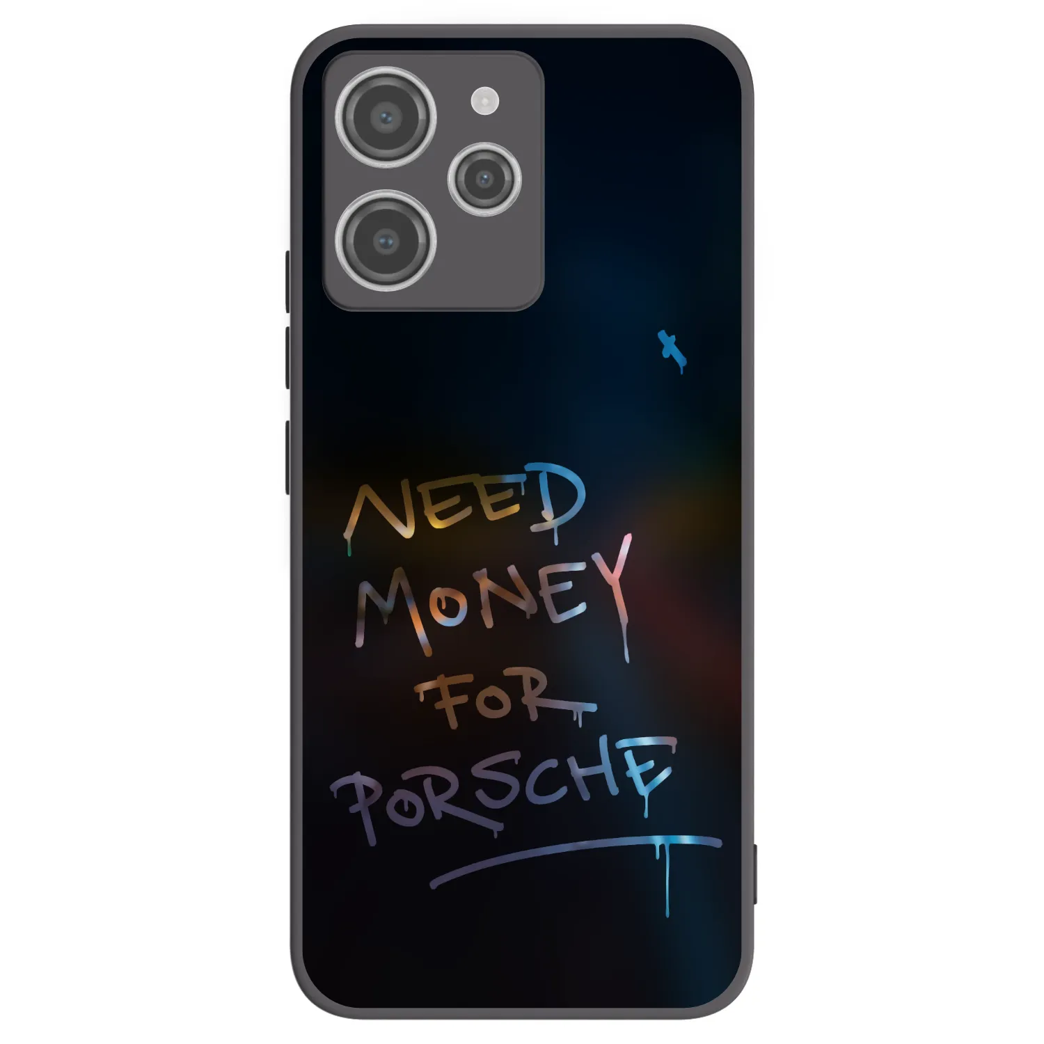 Picasee Xiaomi Redmi 12 4G Hülle - Schwarzes Silikon - Neon Nights