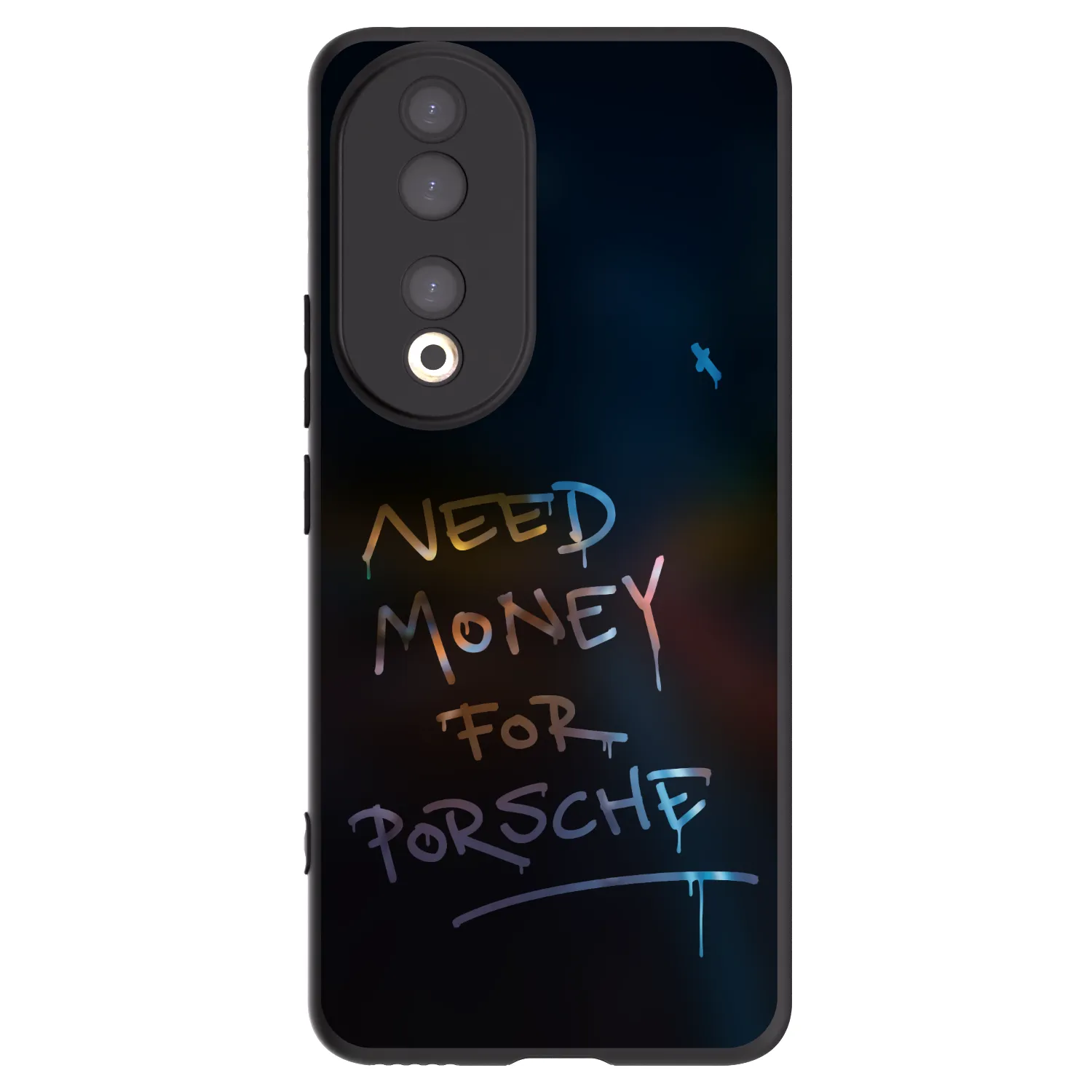 Picasee Honor 90 5G Hülle - Schwarzes Silikon - Neon Nights