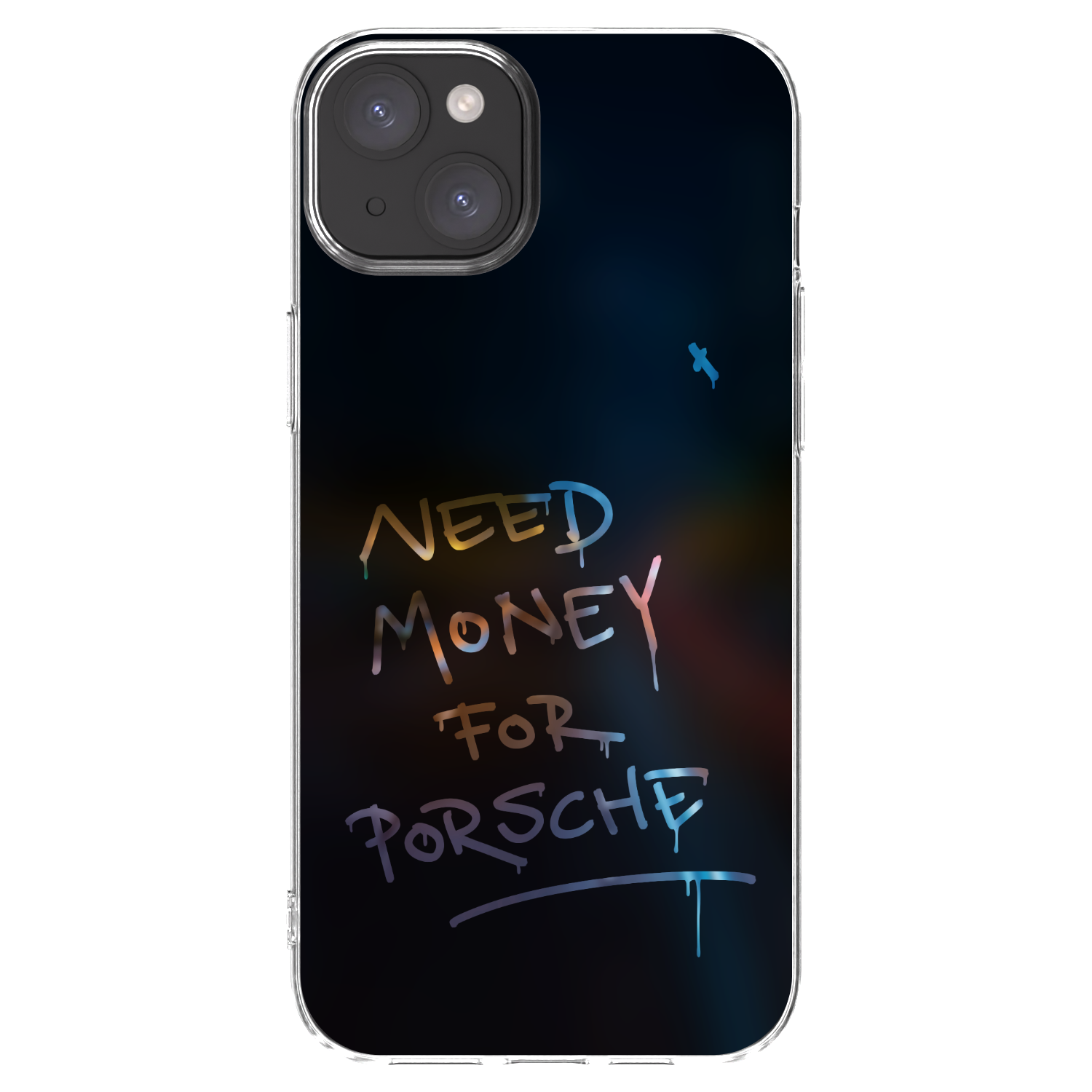Picasee Apple iPhone 15 Plus Hülle - Transparentes Silikon - Neon Nights
