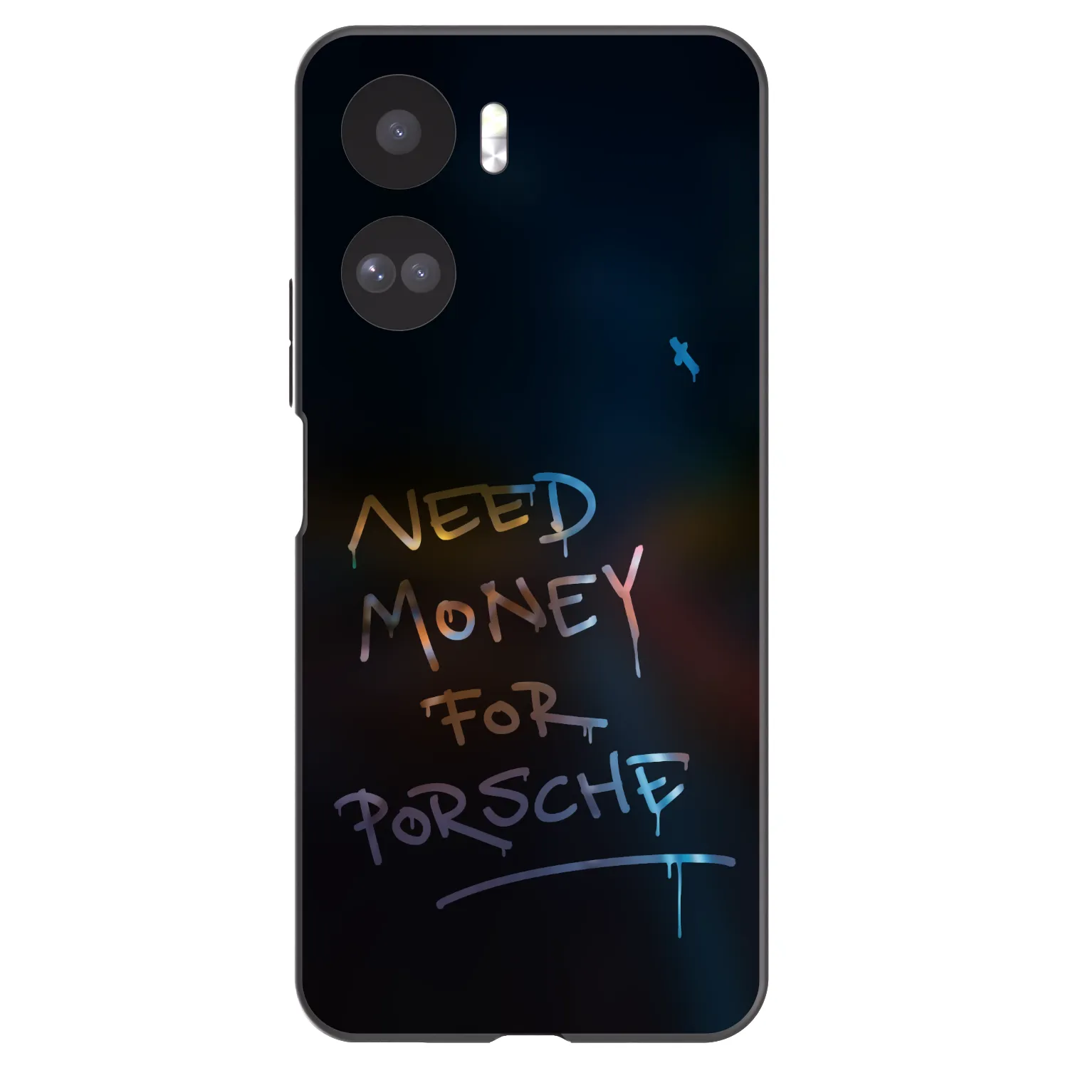 Picasee Honor 90 Lite 5G Hülle - Schwarzes Silikon - Neon Nights