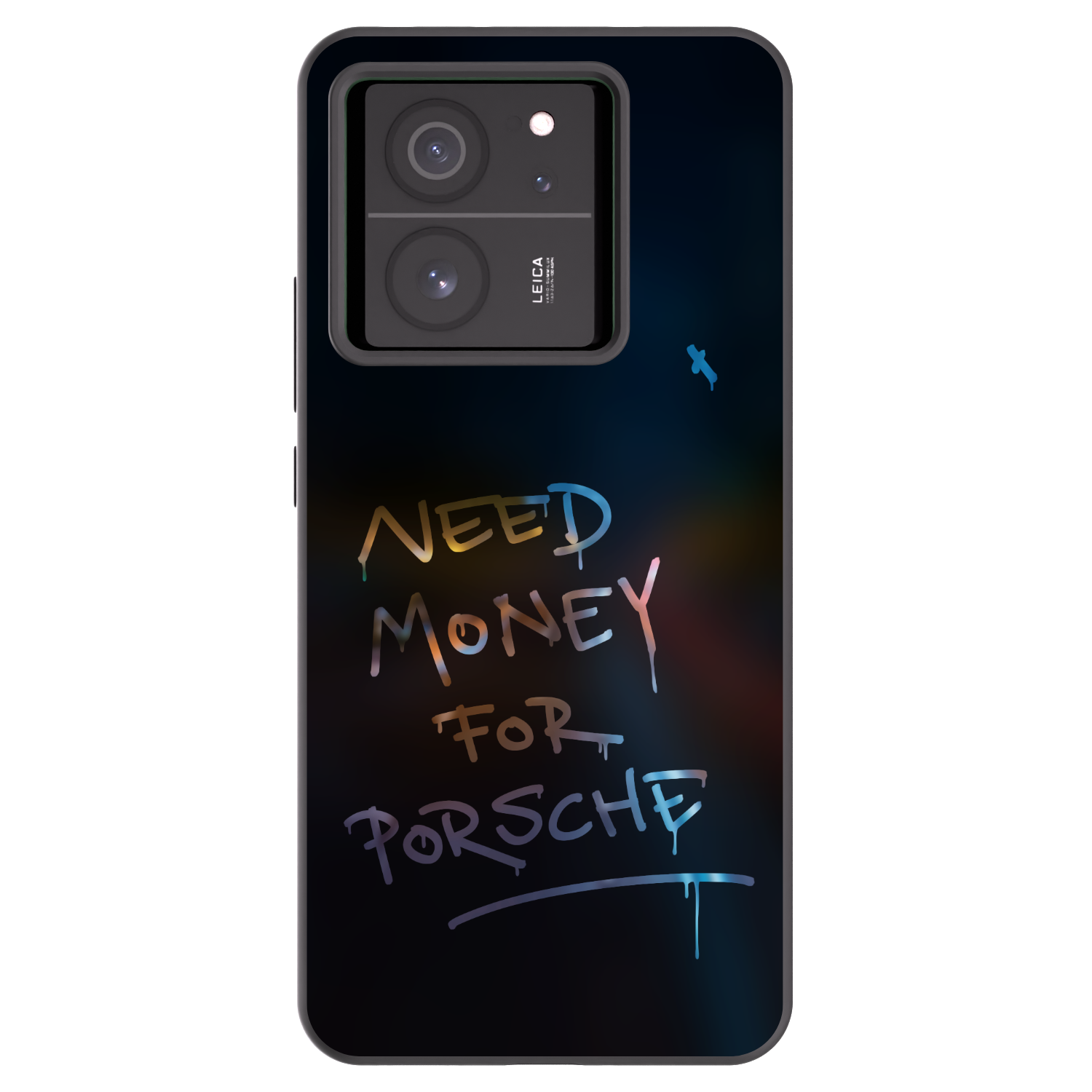 Picasee Xiaomi 13T Hülle - Schwarzes Silikon - Neon Nights
