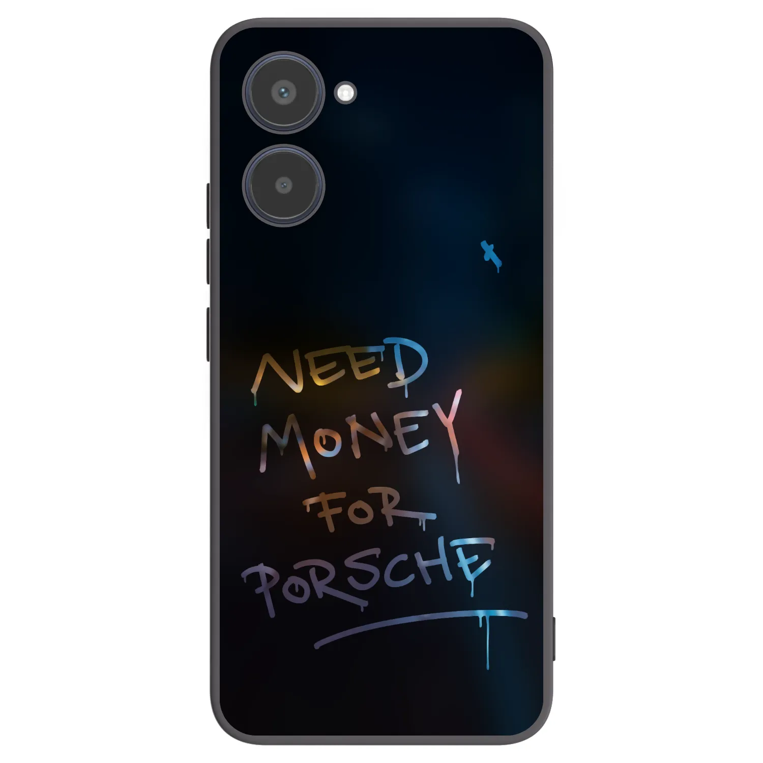 Picasee Realme 10 4G Hülle - Schwarzes Silikon - Neon Nights