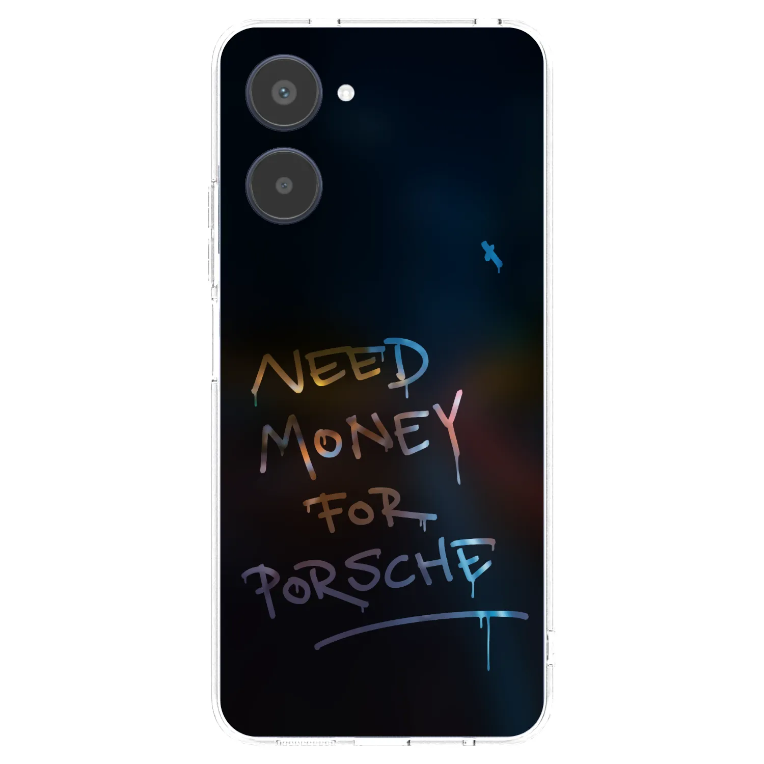 Picasee Realme 10 4G Hülle - Transparentes Silikon - Neon Nights